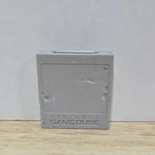 Official Nintendo GameCube Memory Card Authentic OEM Grey DOL-008 
