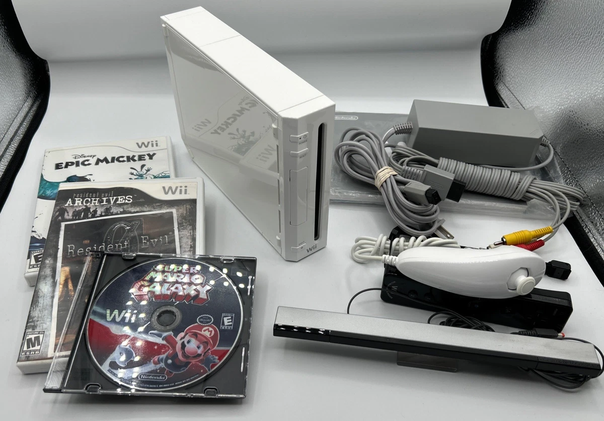 Nintendo Wii White S-Video Game Consoles for sale | eBay