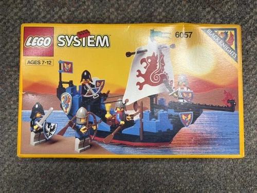 + Lego System 6057 Black Knights Sea Serpent Set NIB Sealed