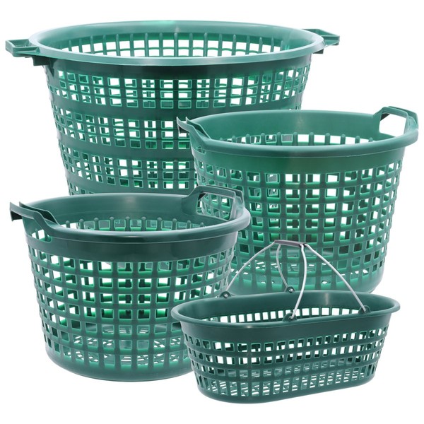 Jopa Gartenkorb Set (15Kg, 15Kg, 25Kg, 50Kg) Erntekorb, Obstkorb, Kartoffelkorb-image