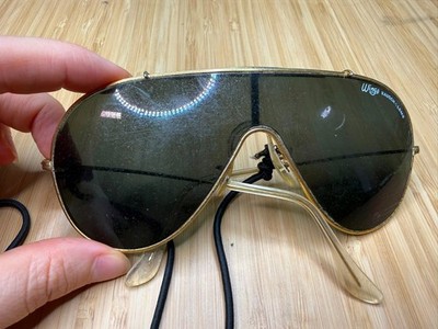 Ray- Ban Bausch & Lomb Wings Sonnenbrille Vintage   RESTAURIERUNGSBEDÜRFTIG