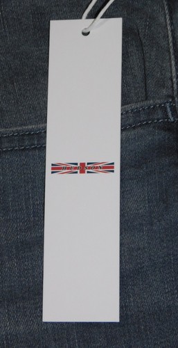 NEW NWT Men's Hudson Byron Slim Straight Leg Mid Rise Jeans Otto 38 $195 - Picture 5 of 5