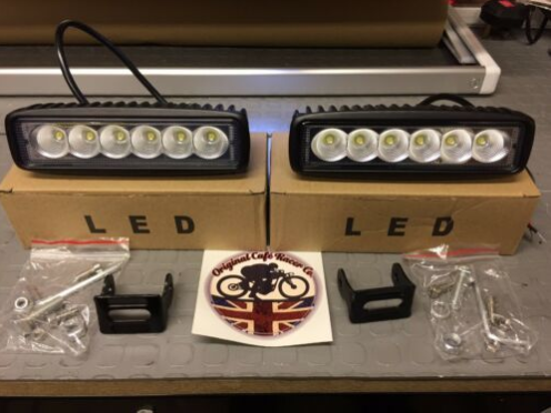 DRL Paar LED Tagfahrlicht zum Einbau in oder unter Stoßstange 4x4 Offroad 618 - Bild 2 von 7