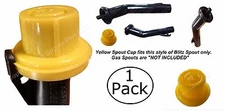 NEW BLITZ Replacement YELLOW SPOUT CAP Top Hat Style fits # 900302 900092 900094