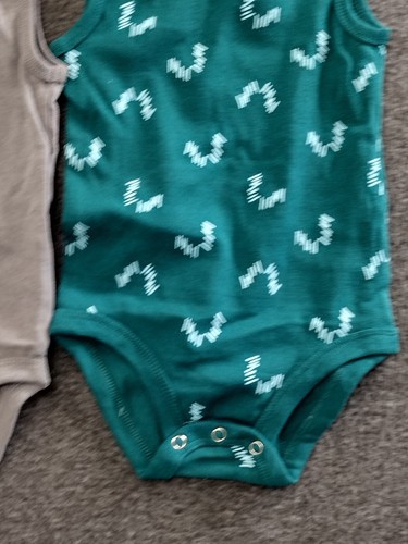 Body smanicato Hanes Baby Ultimate Flexy ragazzo e ragazza confezione da 10 pezzi taglia 18-24 M - Foto 11 di 12