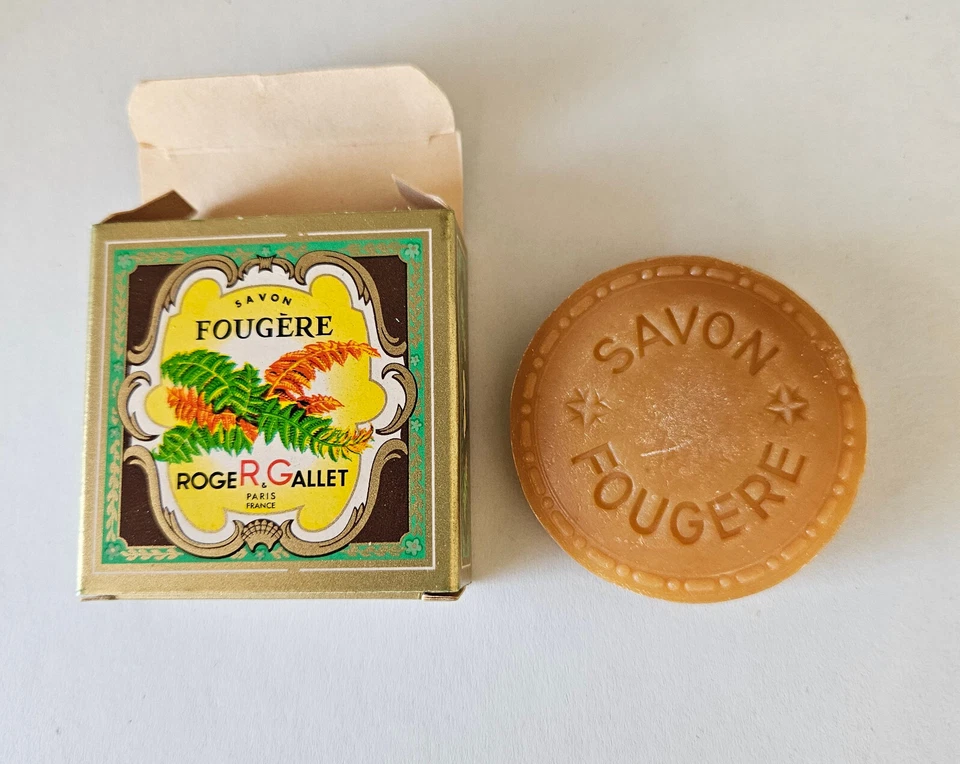 UNBENUTZT FOUGERE SAVON SEIFE Roger Gallet 3 x 25g Gästeseife Reiseseife - Bild 2 von 4