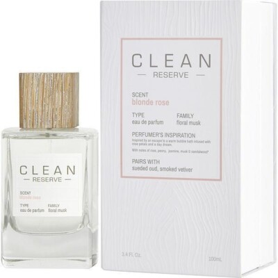 Clean Reserve Blonde Rose for Women Eau de Parfum Spray 3.4 oz