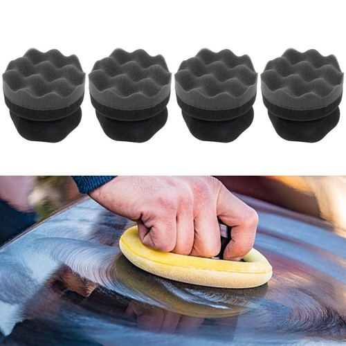 Useful Polishing Pads Waxing Car Tyre Brush Hex Grip Soft Sponge Tire