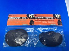 2 Protec Instrument Bell Cover, 3.75-5" Trumpet Alto Sax Bass Clarinet A321
