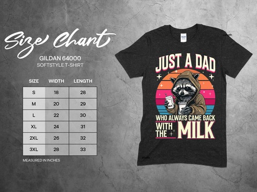 Camiseta Just a Dad Who Always Came Back with the Milk, divertida camiseta de paternidad regalo - Imagen 12 de 16