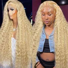 13x6 Hd Lace Frontal Wig 613 Blonde Wig 13x4 Lace Human Hair Wigs Brazilian Hair