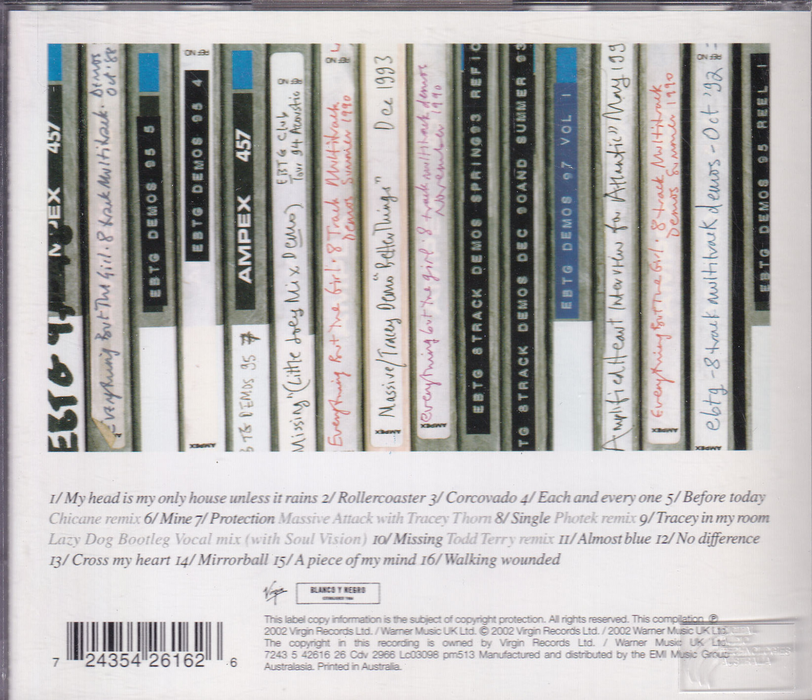 EVERYTHING BUT THE GIRL Like The Deserts Miss The Rain [Best Of] CD New ...