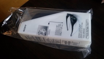 Sony TDG-BR250 3D Active Rechargeable Glasses for Bravia HX850 900 950 NX710 810