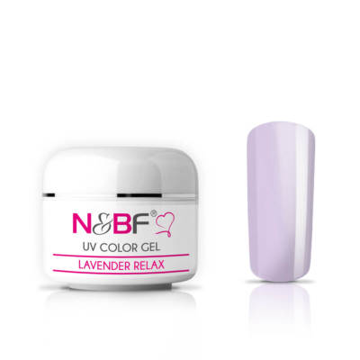 Farbgel UV Color Gel Nägel 5ml Lavender Relax Nagellack Nagel Gel Lila Nail Art