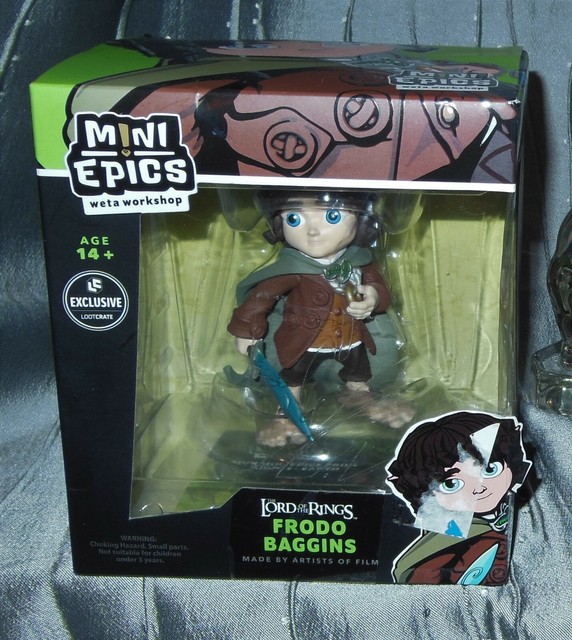 FRODO BAGGINS Lord of the Rings Weta Workshop Mini Epics Loot Crate Exclusive | eBay