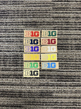 B1G Ten Teams Football Helmet Decals Full Size Choose 1 Qty