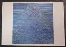 art postcard Catrin WEBSTER Level Playing Fields paint Hayward Gallery unposted