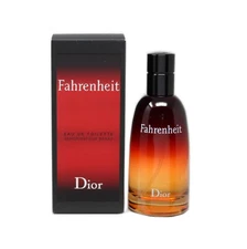 DIOR FAHRENHEIT EAU DE TOILETTE NATURAL SPRAY 50 ML/1.7 FL.OZ. NIB