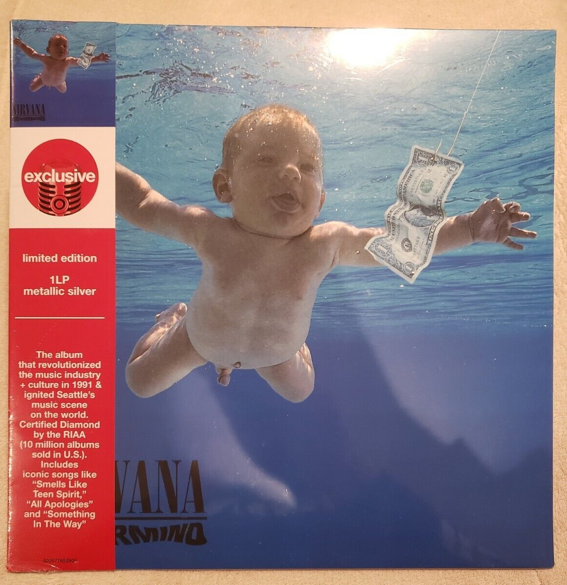 NIRVANA Nevermind 限定シルバー盤 LP 新品 LP Nirvana Nevermind (Limited Exclusive Silver Vinyl