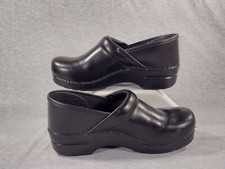 Dansko Shoes Women 40 US 9.5 Black Professional Clogs Patent Leather 806020202