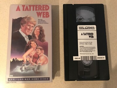 A Tattered Web (VHS, Lorimar Home Video) Lloyd Bridges, Frank