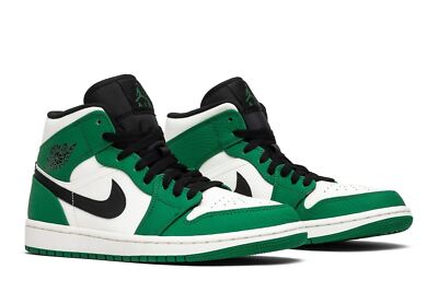 Air Jordan Air Jordan 1 Mid 'Pine Green' 852542-301 Men's Shoes | eBay