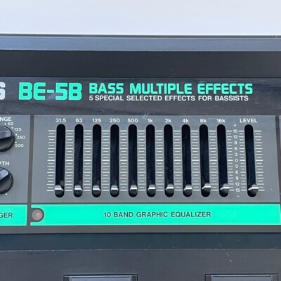 BOSS BE-5B BASS MULTIPLE EFFECTS Pedal Used | eBay