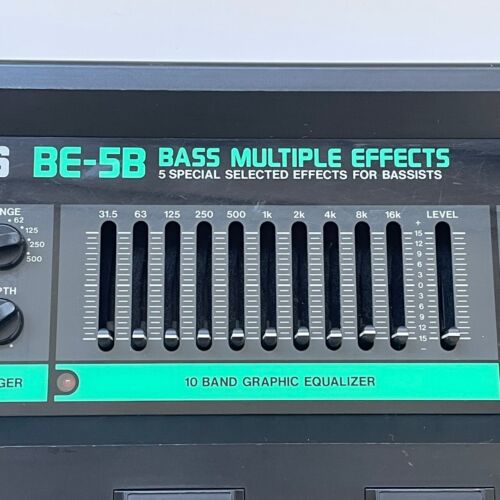 BOSS BE-5B BASS MULTIPLE EFFECTS Pedal Used - Picture 5 of 9