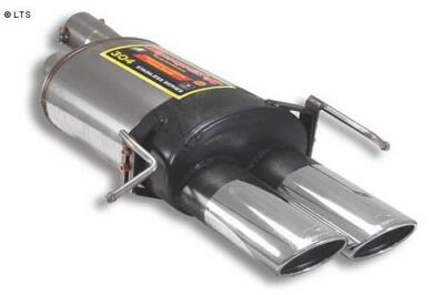 Supersprint Komplettanlage ab Kat. Mercedes W203 C30 CDi W209 CLK 55 2x120x80mm