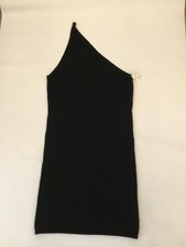 BURN N VIOLET LONDON 100% CASHMERE BLACK DRESS. SIZE: UK 10. NEW.