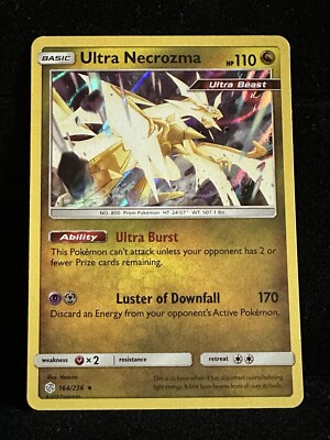Ultra 236 Ultra Necrozma - Pokémon SM Rare 164/236 Holo LP | eBay