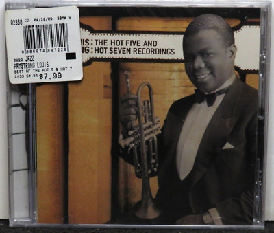 LOUIS ARMSTRONG THE HOT FIVE & HOT SEVEN RECORDINGS CD COMPACT DISC NEW SEALED