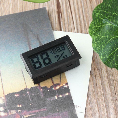 Digital LCD Mini Temperature Luftfeuchtigkeit Thermometer Hygrometer mit Fühler❈ - Bild 2 von 11