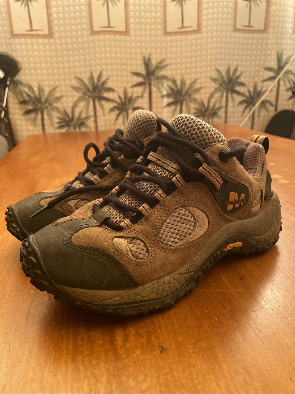 MERRELL Vibram Camaleonte Ventilatore Scarpe basse da trekking trail donna taglia 6