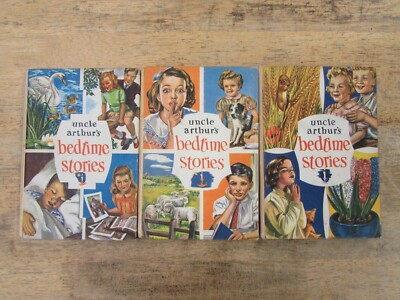3 UNCLE ARTHUR'S BEDTIME STORIES by ARTHUR MAXWELL **  HARDBACK