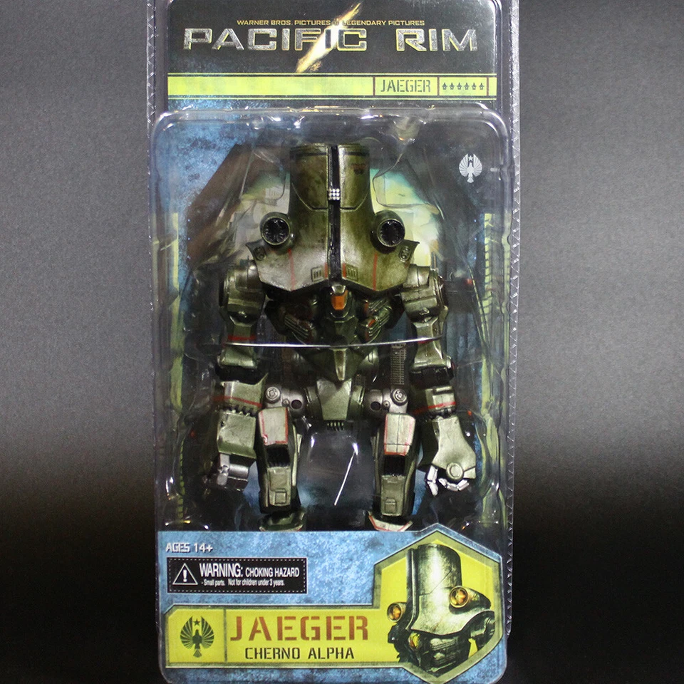 NECA Pacific Rim Jaeger Cherno Alpha 7" Action Figure Green Robot Collection New - Image 3 of 4