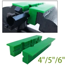 Universal 4"-6" Soft Vice Jaws Pads Strong Protector Covers for Metal Vice Green