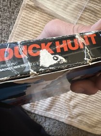 Nintendo NES 1985 Duck Hunt Gloss Sticker Seal Black Box Test Market RARE!
