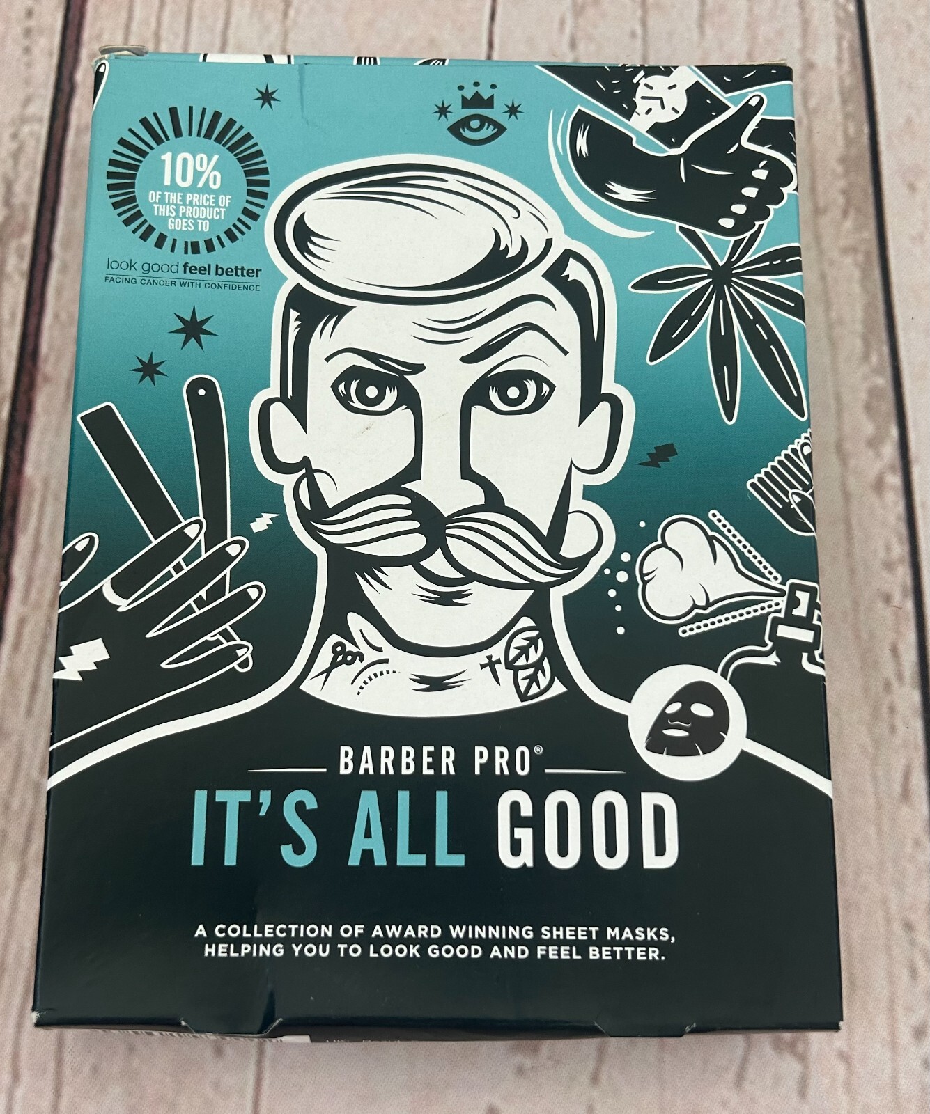 Barber Pro It's All Good Variety of Face & Eye Masks Gift Set