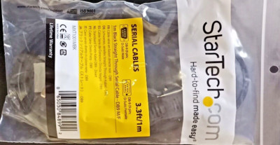 MXT1001MBK StarTech.com 1m DB9 Seriell RS232 Verlängerungskabel RS 232 DB-9