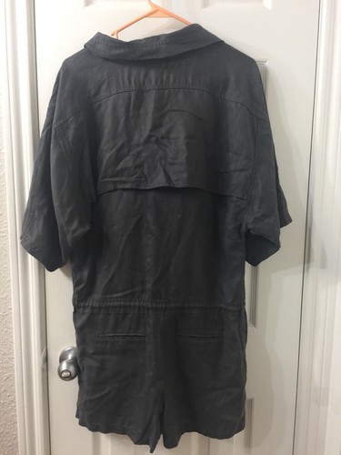 t alexander wang Grey Army Jumsuit Sz S - Picture 6 of 9