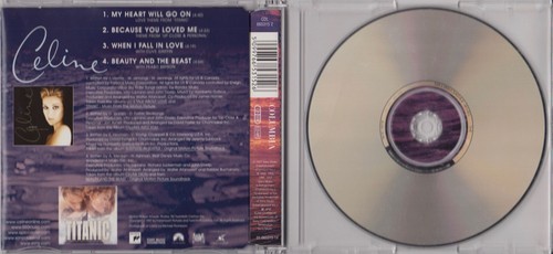 CELINE DION My Heart Will Go On MCD 1997 RAR & WIE NEU TITANIC Soundtrack - Bild 3 von 5