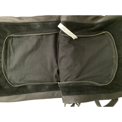 Free People Crossroad Convertible Backpack in Black Leather  display picture 3