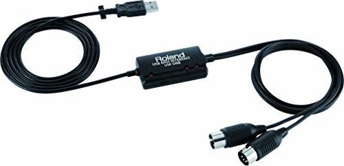 Roland USB MIDI Interface UM-ONE MK2 MIDI In/Out Cable, USB