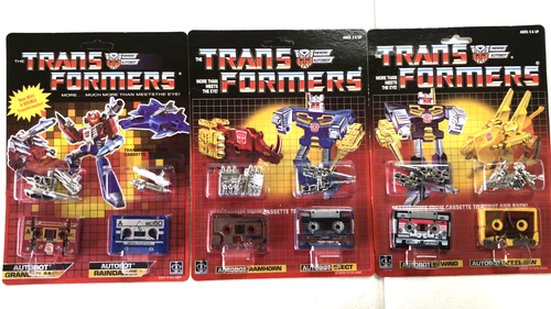 Transform G1 Grand Slam Raindance Ramhorn Eject Rewind Steeljaw reissue MISB
