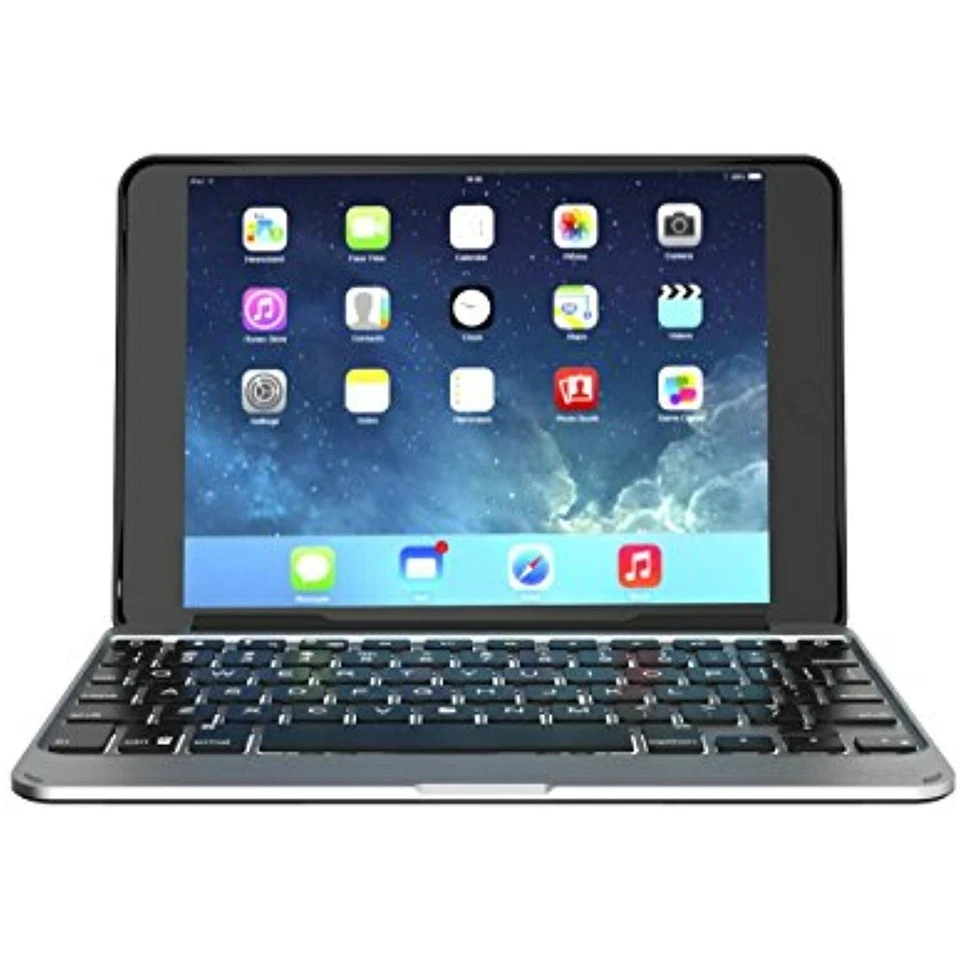 Zagg Ultrathin Slim Book Hinged Keyboard Case for iPad Mini 4 - Image 2 of 4