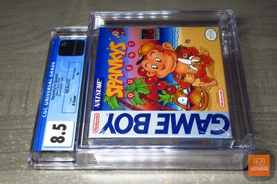 CGC 8.5 A+ - Spanky's Quest [Natsume] Original Game Boy 1992 NEW