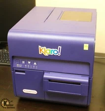 QuickLabel Kiaro! Fast Inkjet Color Label Printer with Label Rewinder & Unwinder