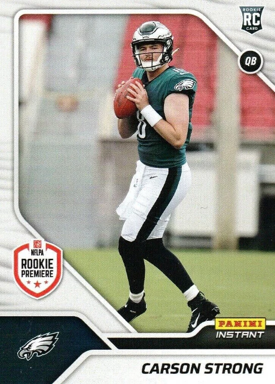 2022 Panini Instant NFLPA Rookie Premiere First Look Carson Strong #FL42