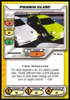 Power Slide - Base Set - Initial D